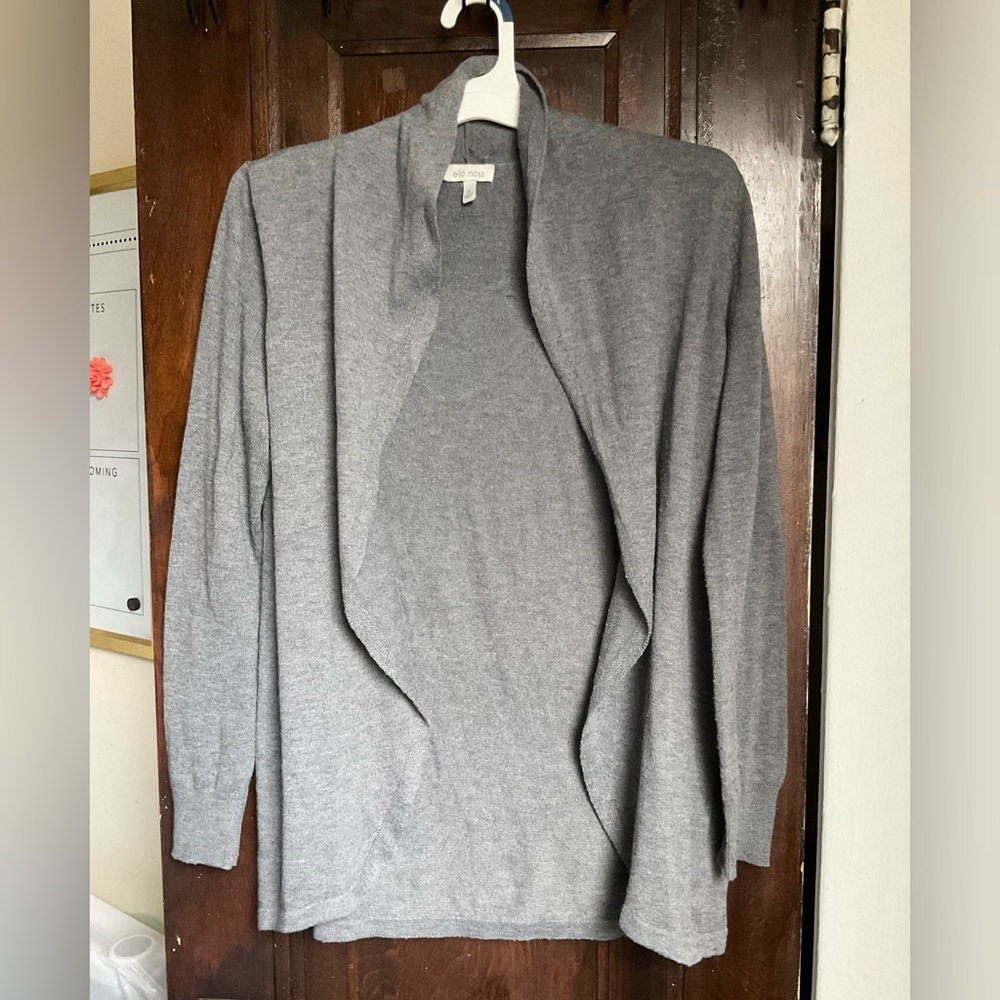 Ella Moss Gray Cardigan